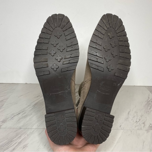 Blondo Susan Gray Tan Suede Bootie 11M - Picture 13 of 14